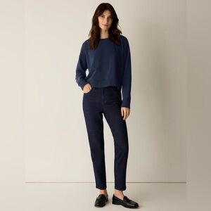 Eileen Fisher Women's Skinny Jeans - Dark Blue